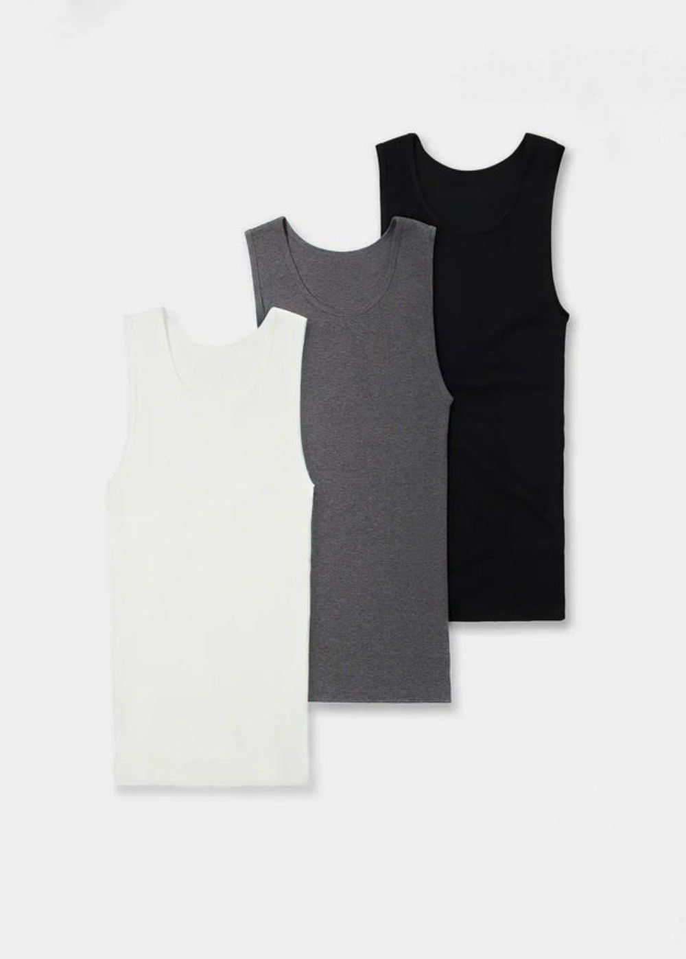 Premium Ultra-Soft Cotton Fitted Tank 3/6
