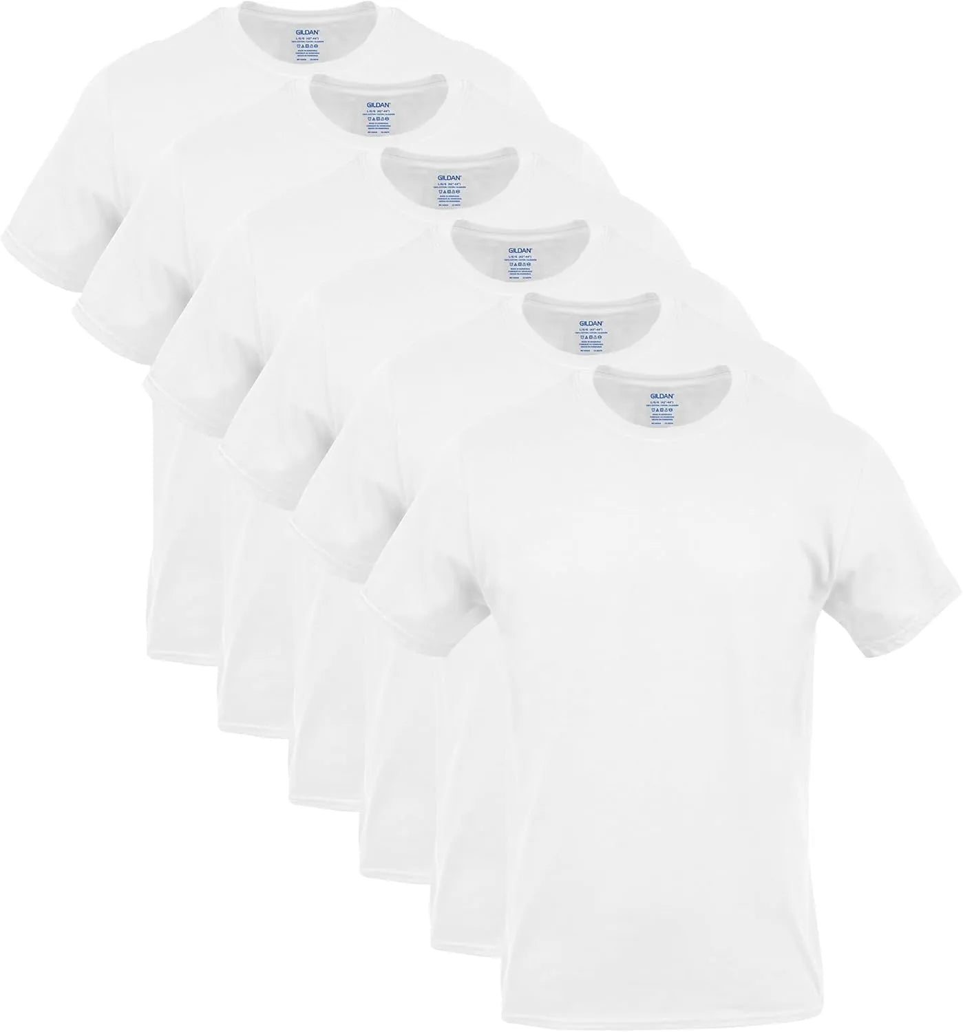 Men's Crew T-Shirts, Multipack, Style G1100 (6-pack)