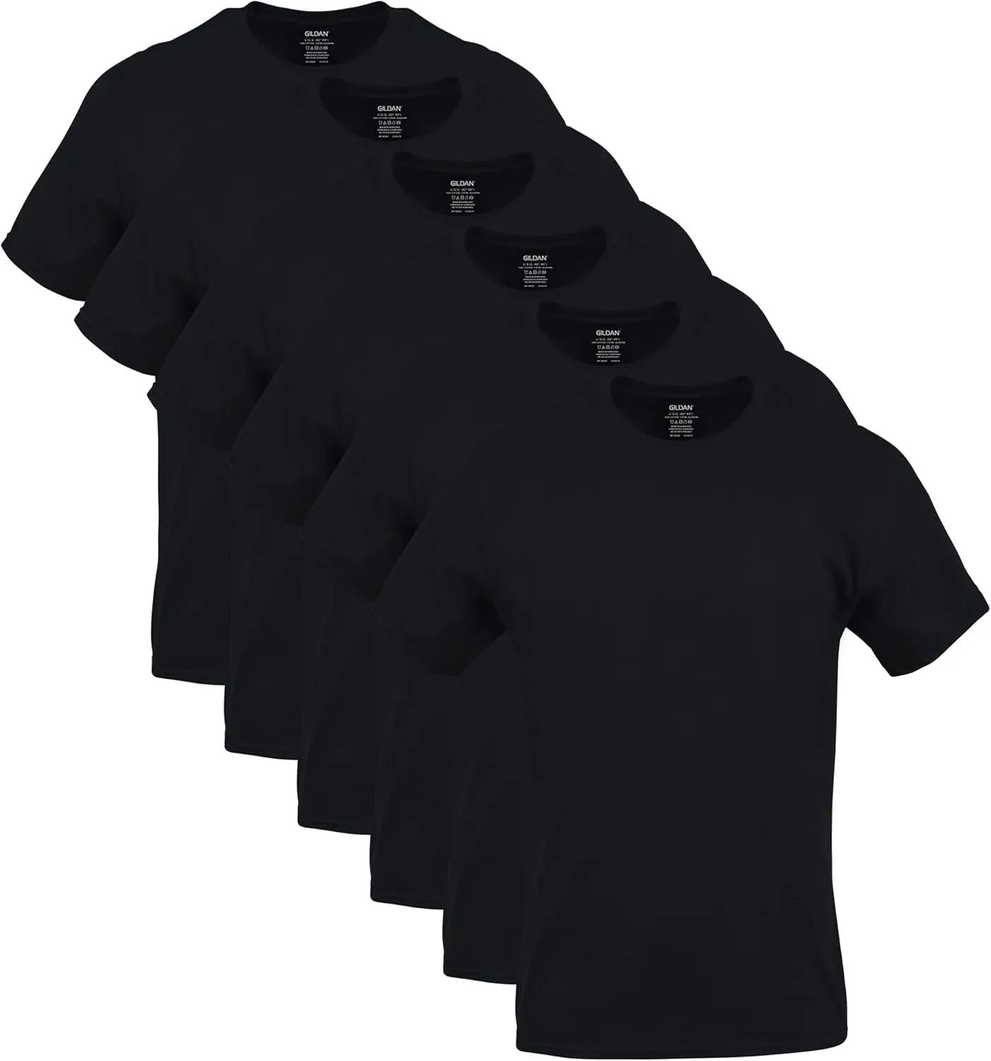Men's Crew T-Shirts, Multipack, Style G1100 (6-pack)