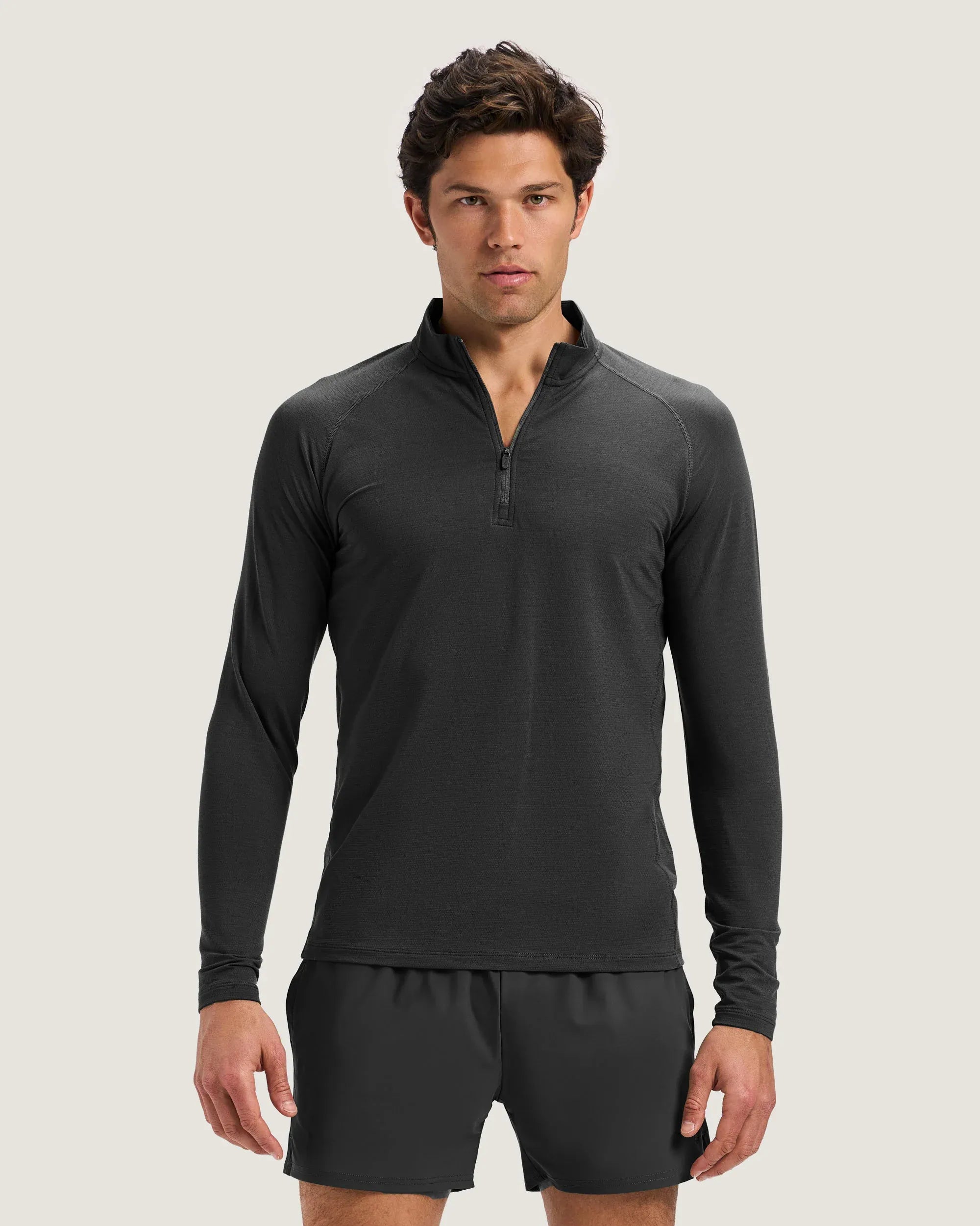 Performance Airknit Fitted Quarter Zip