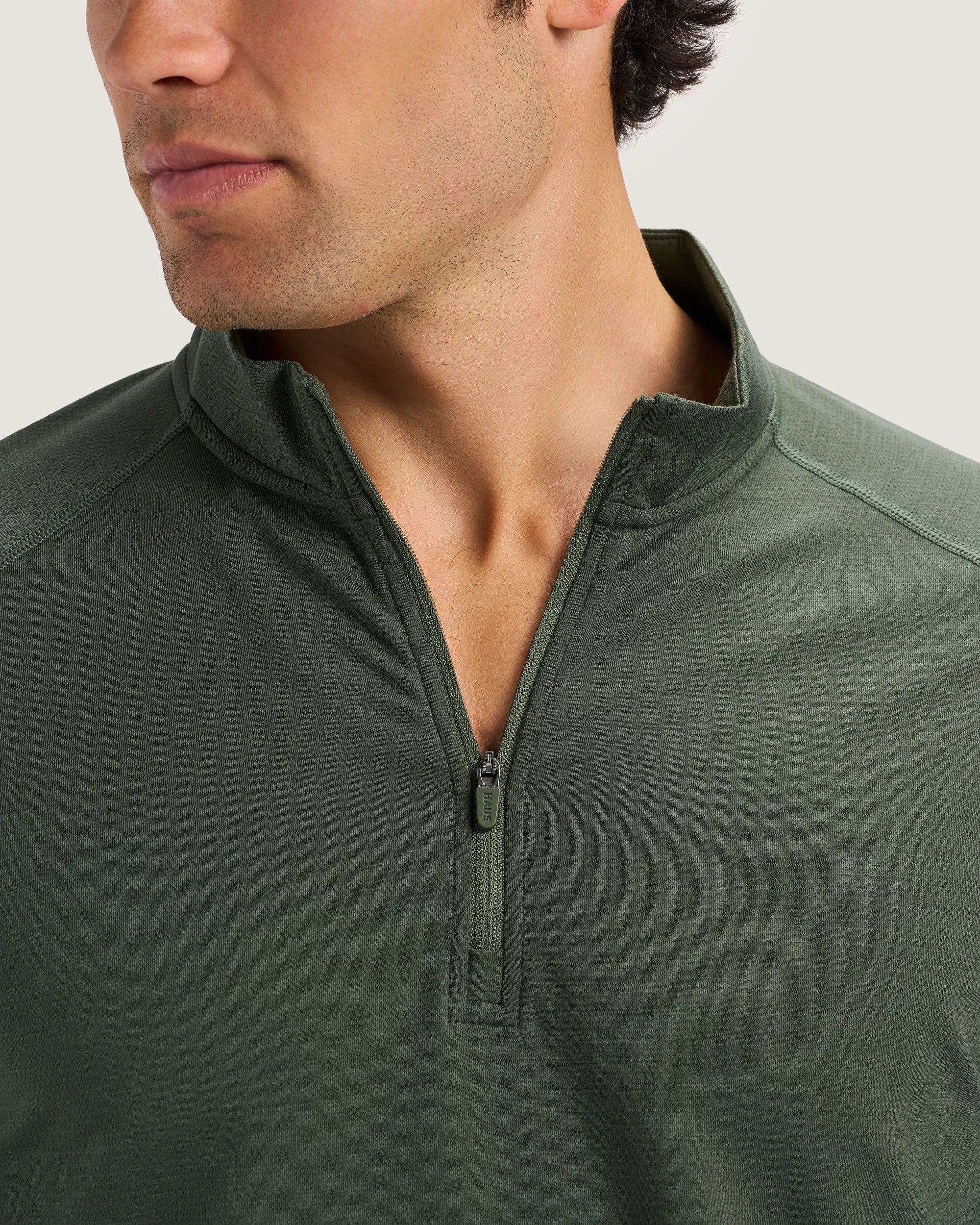 Performance Airknit Fitted Quarter Zip