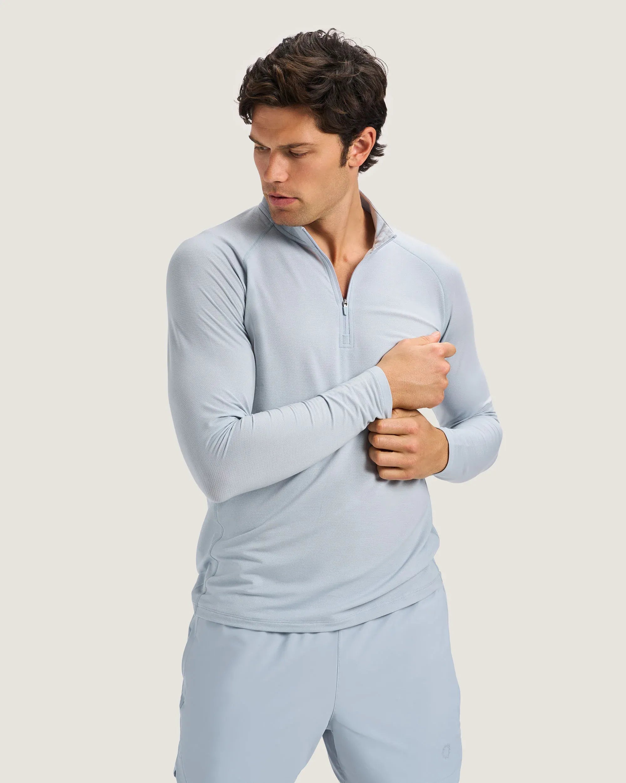 Performance Airknit Fitted Quarter Zip