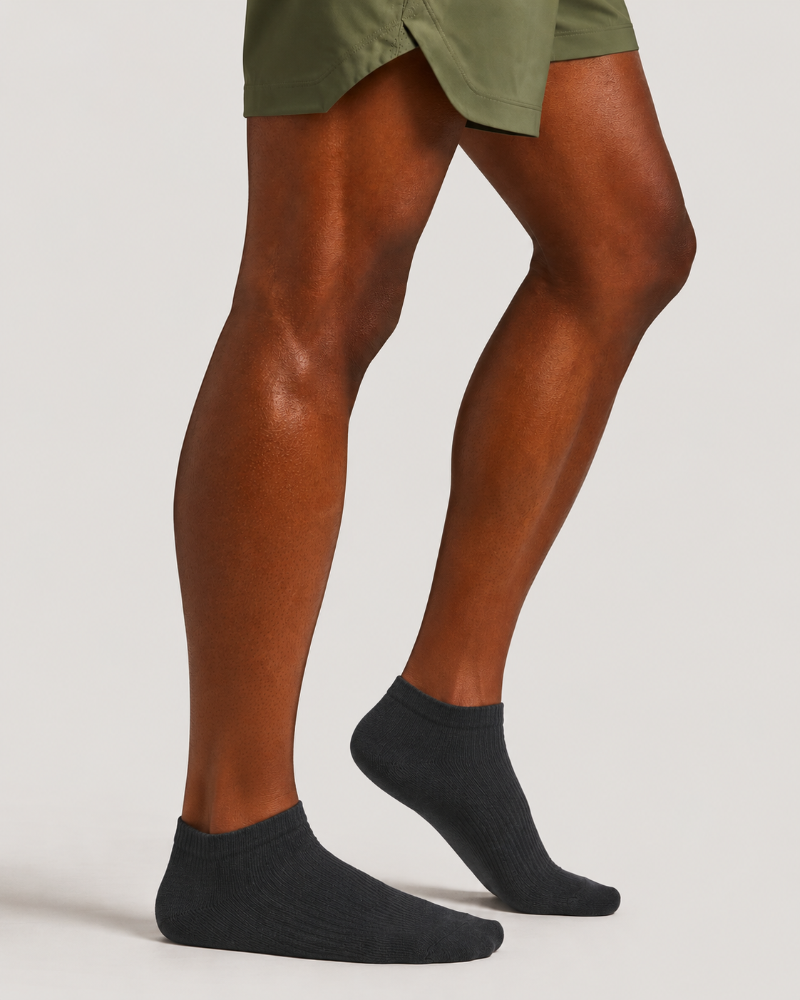 Men's Active Cotton No Show Socks (10-Pack)