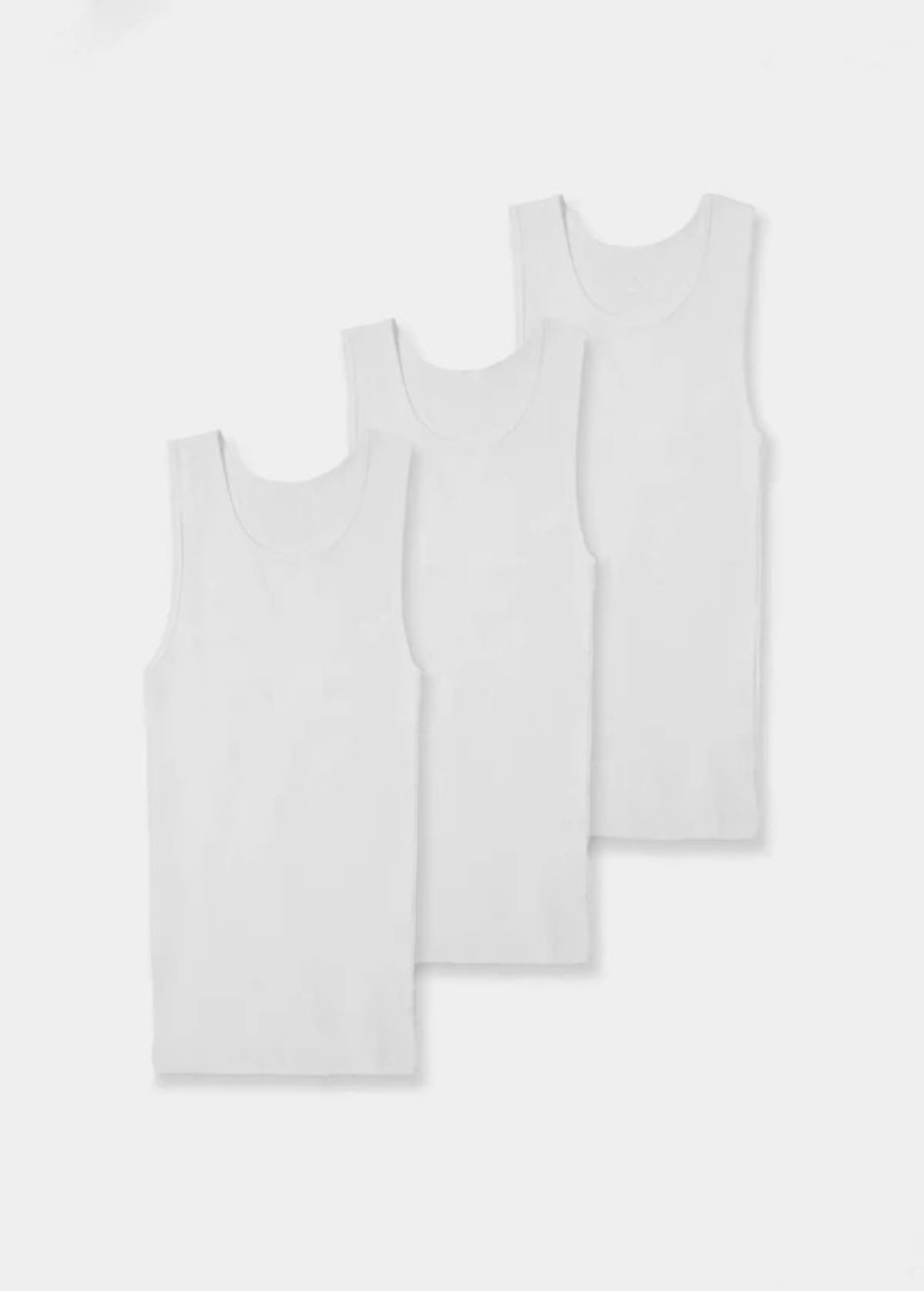 Premium Ultra-Soft Cotton Fitted Tank 3/6