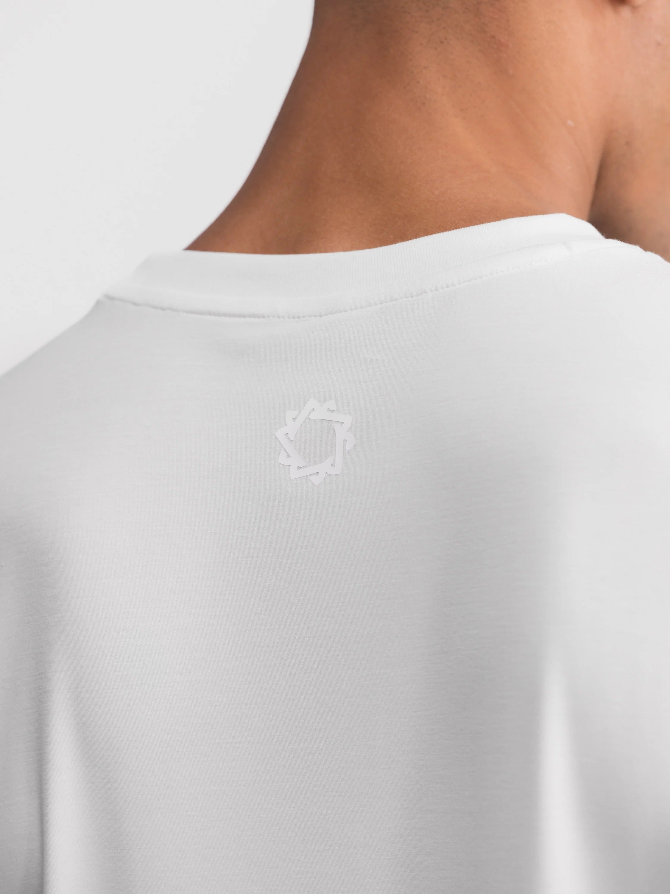 Cropped Oversized Athletic Tee