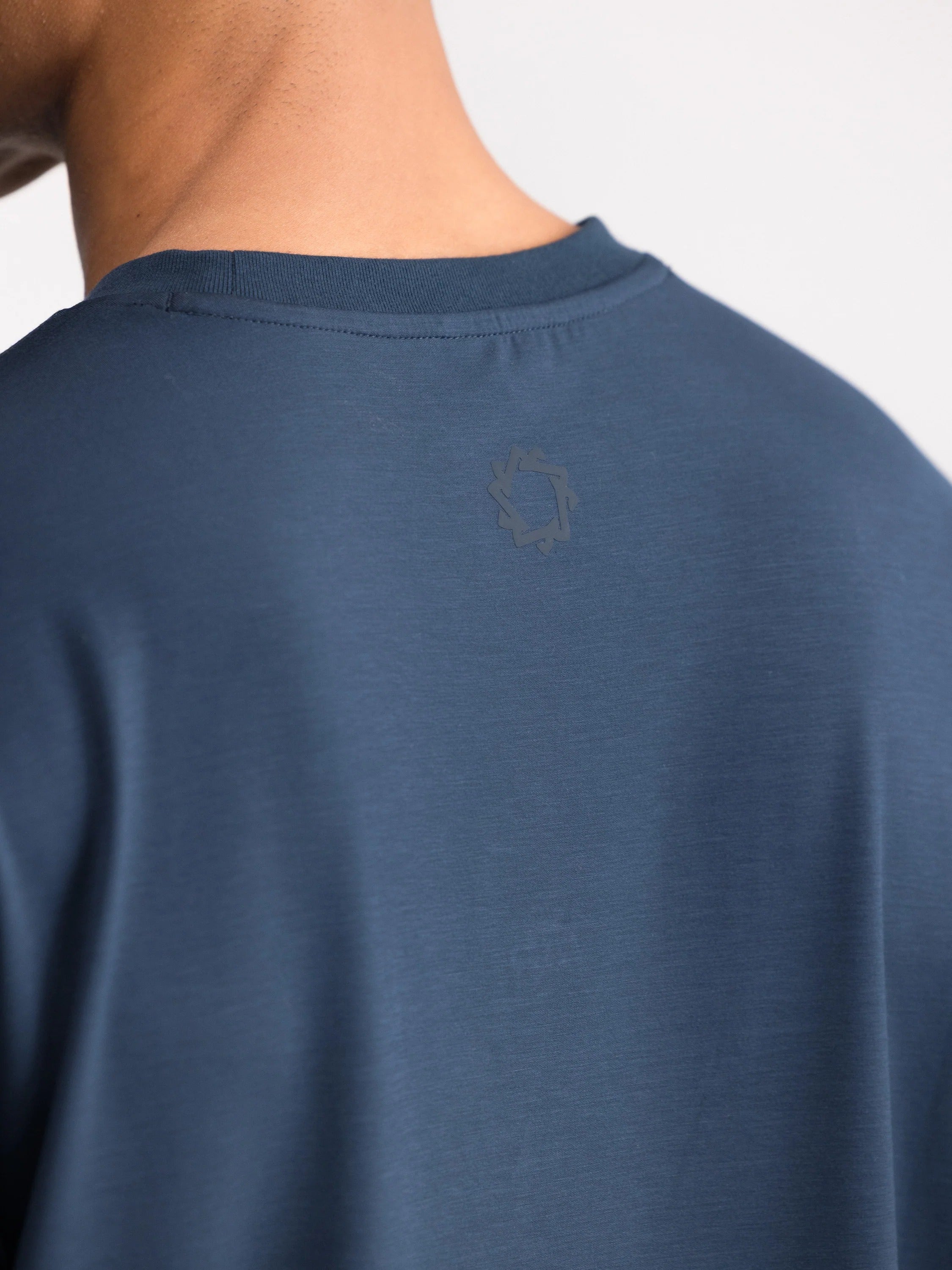 Cropped Oversized Athletic Tee