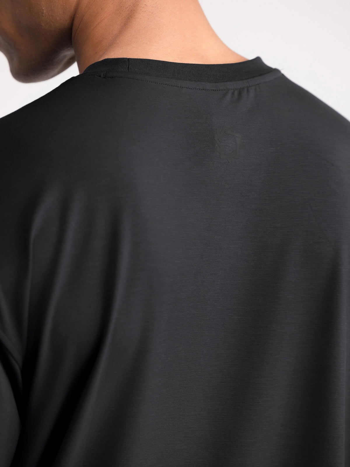 Cropped Oversized Athletic Tee