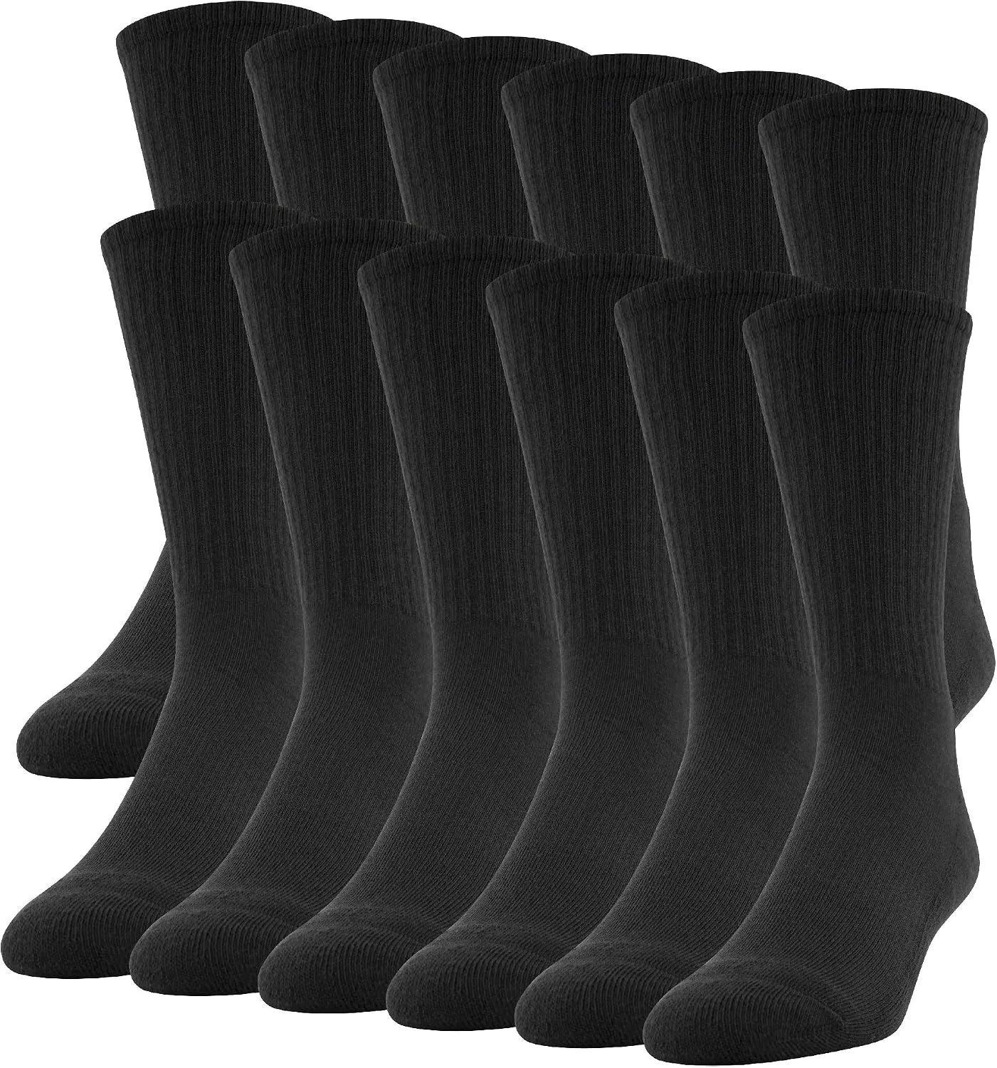 Men's Performance Crew Socks (12-pack)