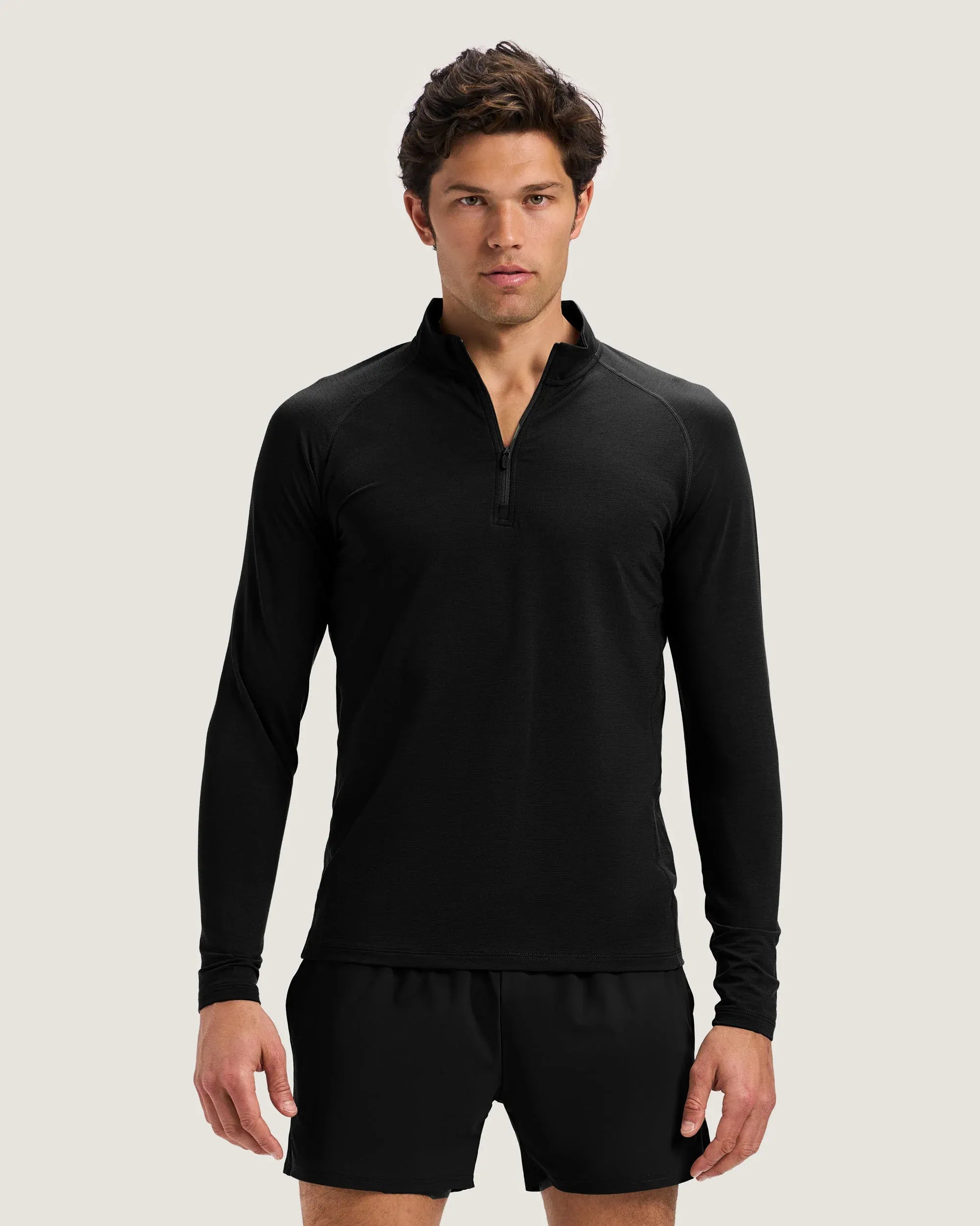 Performance Airknit Fitted Quarter Zip