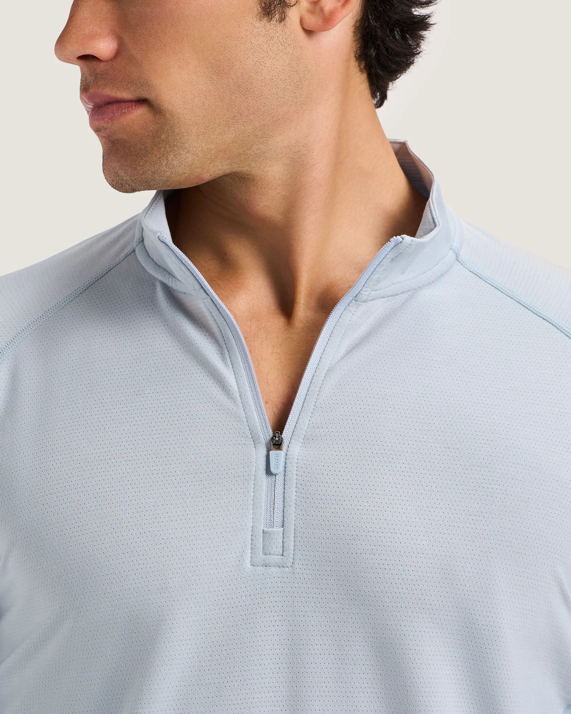 Performance Airknit Fitted Quarter Zip