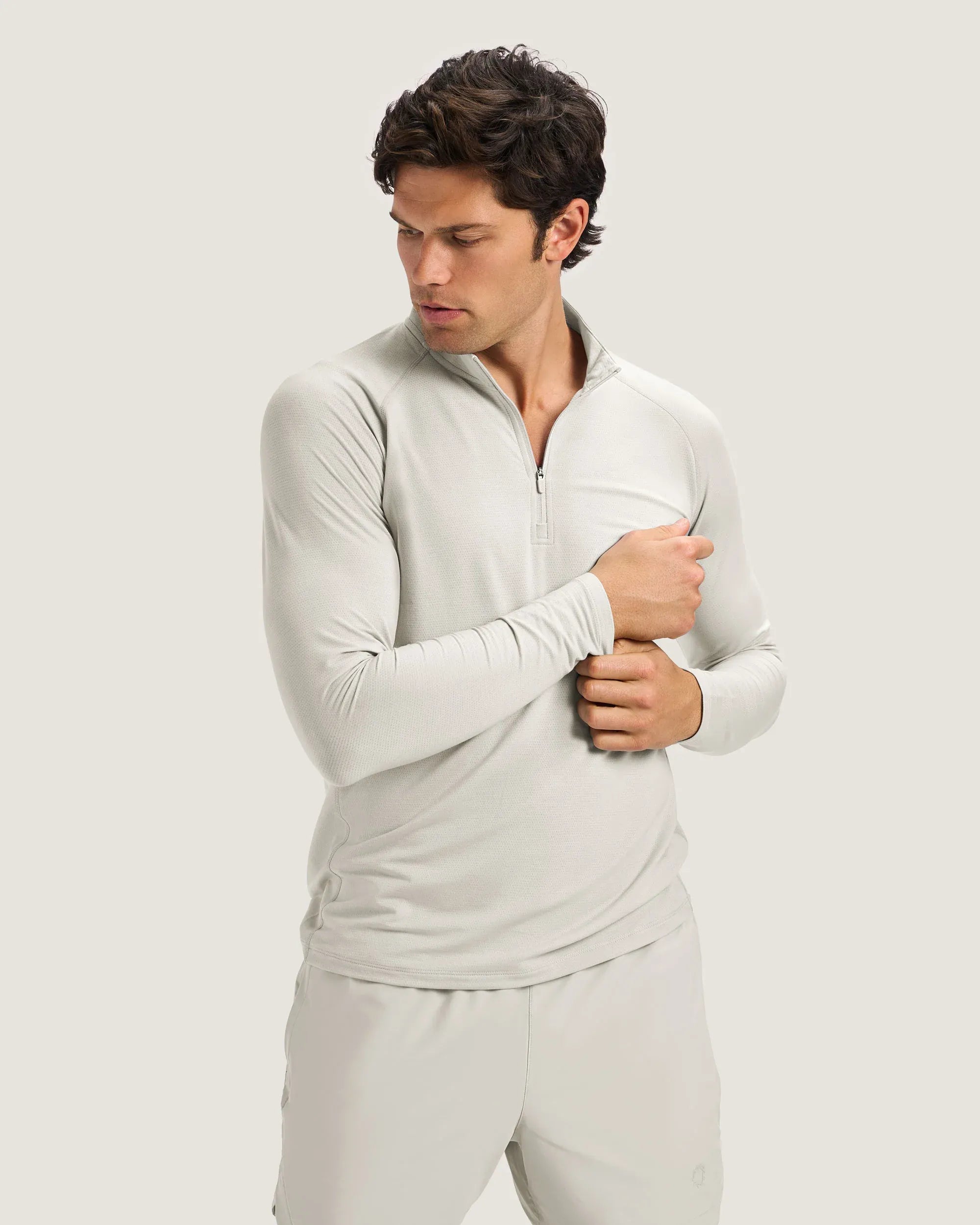 Performance Airknit Fitted Quarter Zip